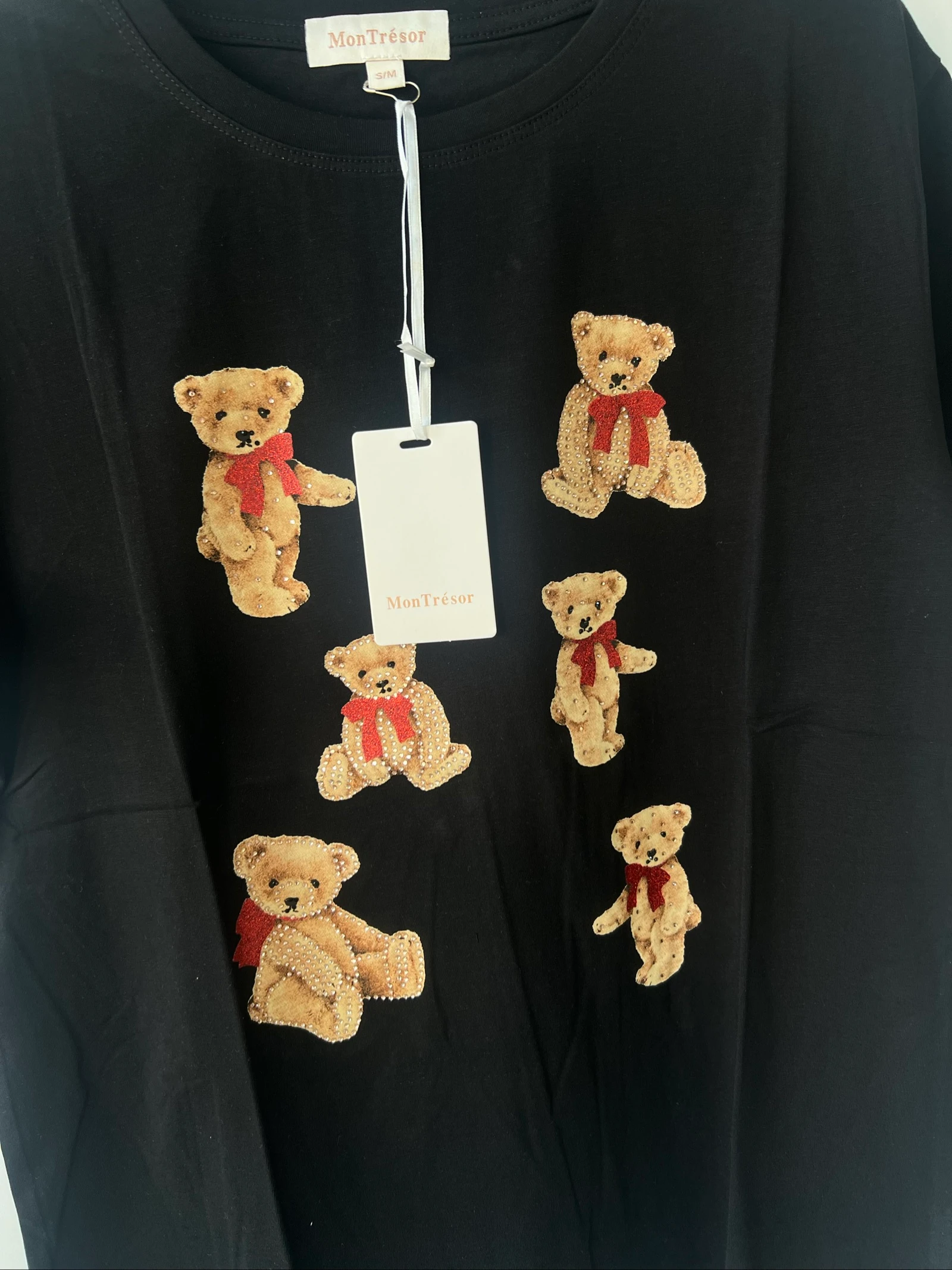 🧸 T-shirt Ursinhos | Tamanho P/M 🧸🖤 – photo 2